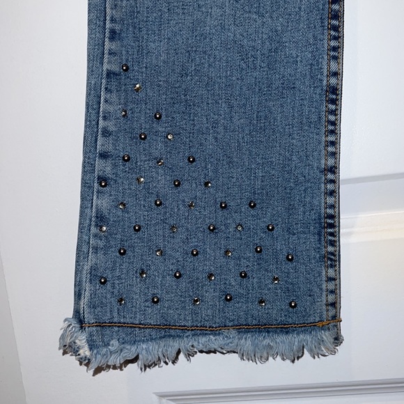 BEBE Rhinestone Jeans - Picture 7 of 13